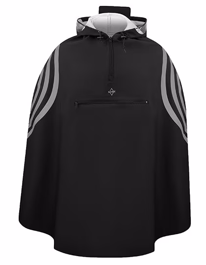 Korntex Super Premium Rain Poncho Rotterdam with Viewing Window, Navy S, KX110