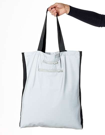 Korntex Sac shopper reflechissant Milan 2023, Silver 55 x 40 cm, KX113