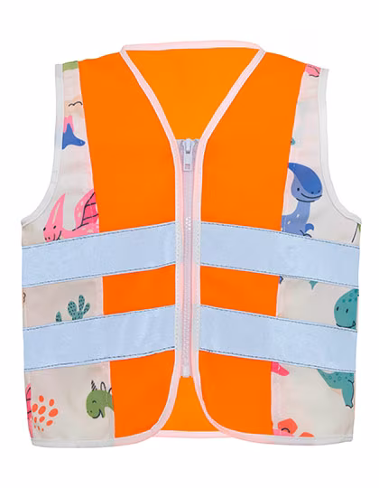 Children´s Safety Vest Action Dinosaurs CO² Neutral