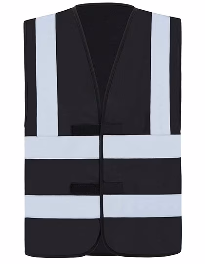 Korntex Hi-Vis Safety Vest with 4 Reflective Stripes, Signal Yellow XL, KX140