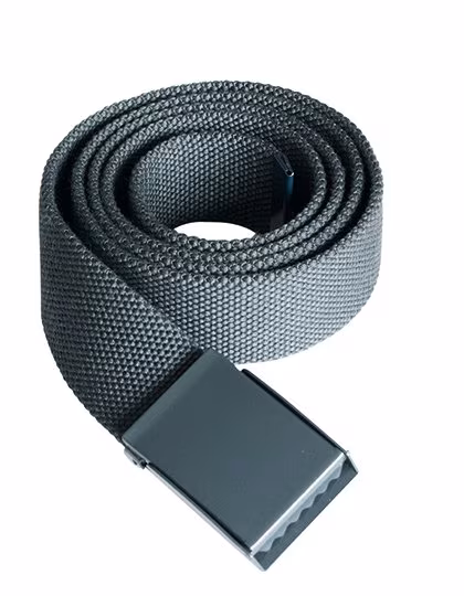 Korntex Ceinture tendance en Polyester Basel, 4 cm, Anthracite One Size, KX153