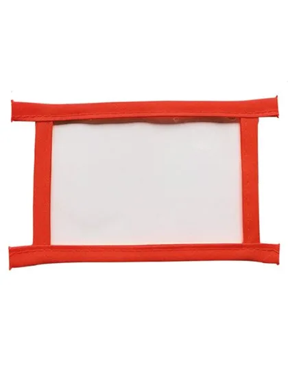 Korntex Attachable ID Pocket Kriens, reflektierend, Signal Orange 10 x 7,5 cm, KX154