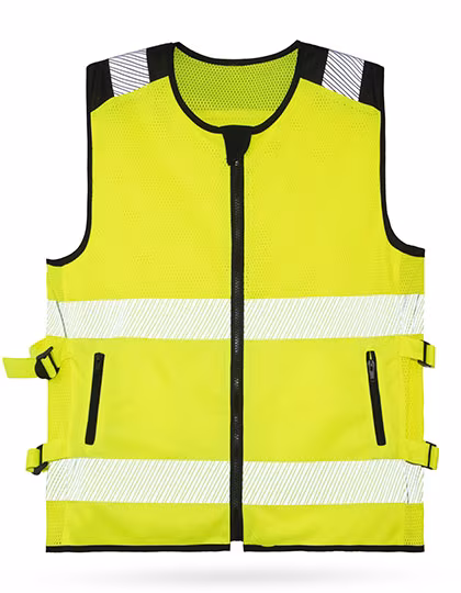 Hi-Vis Mesh Motorcycle Safety Vest “Naxos”
