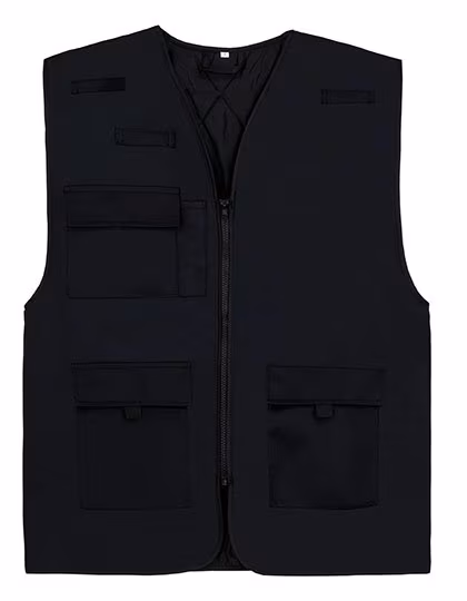 Korntex Padded Multifunctional Work Vest Kiel CO² Neutral Signal Yellow S (KX166)