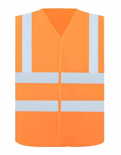 Korntex Gilet di Sicurezza Comfort Minden con Strisce Riflettenti, Signal Orange S, KX168