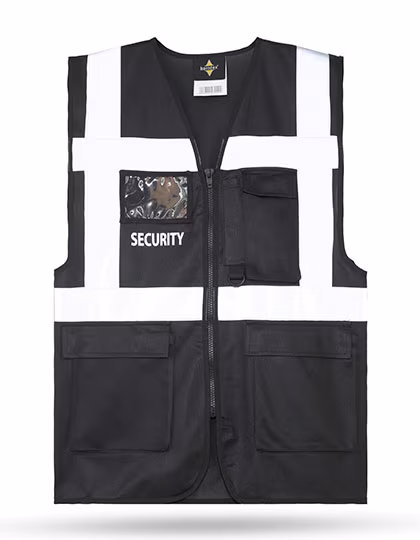 “SECURITY” Mesh Multifunctional Safety Vest “Tampa”