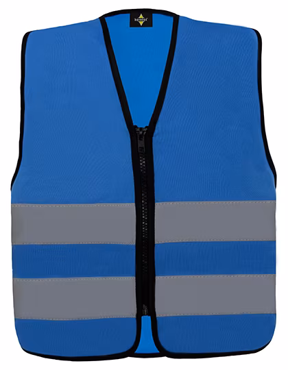 Korntex Gilet di Sicurezza Hi-Vis Aalborg per Bambini, Signal Orange S (7-12 Jahre), KX201