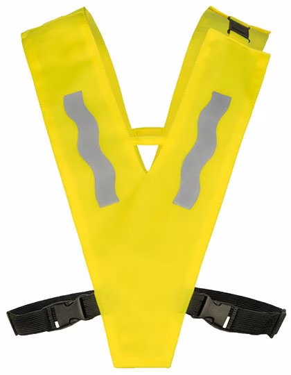Korntex Col de sécurité pour enfants Haiti, Signal Yellow XS (29 x 18 cm), KX202