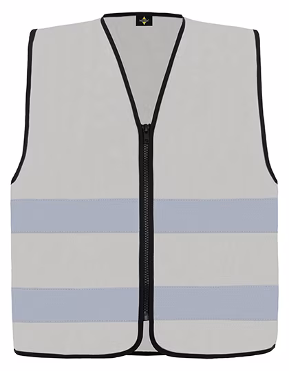 Korntex Hi-Vis Safety Vest Cologne With Front Zipper Red S (KX217), KX217