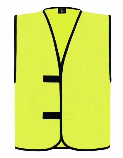 Korntex Promotion Vest Leipzig, 100% Polyester, Signal Yellow L, KX501