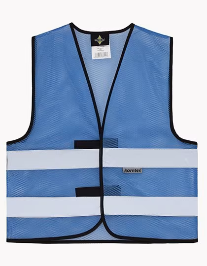 Korntex Hi-Vis Mesh Safety Vest Thessaloniki Red XXL (KX502), KX502