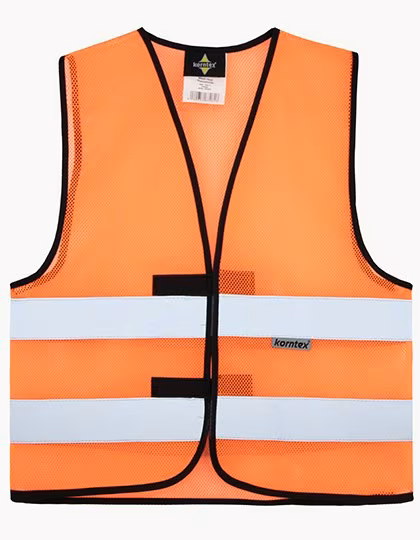 Korntex Hi-Vis Mesh Safety Vest Thessaloniki Signal Yellow XXL (KX502)