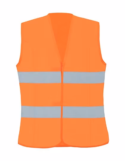 Korntex Gilet de sécurité haute visibilité Frankfurt pour femmes, Signal Orange XL, KX503