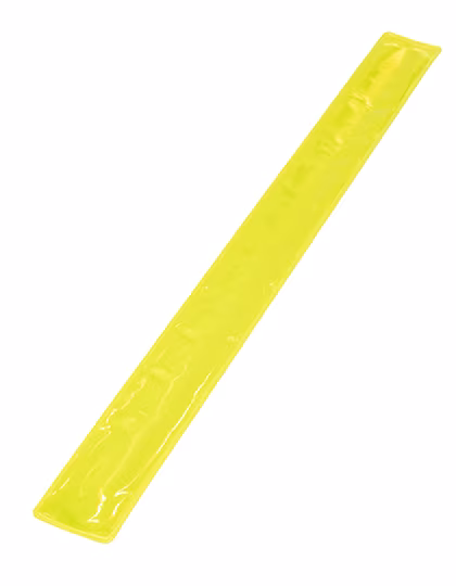 Korntex Reflective Snap Band with Metal Core, Signal Yellow 3 x 34 cm, KX510