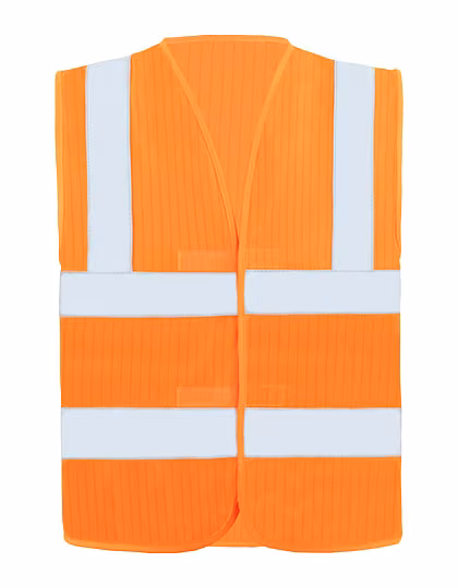 Korntex Triple Norm Warnweste flammenhemmend 120 g/m², Signal Orange S, KX806