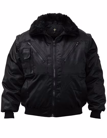 Korntex Robuste 4-in-1 Pilotenjacke Oslo, Red S, KX809