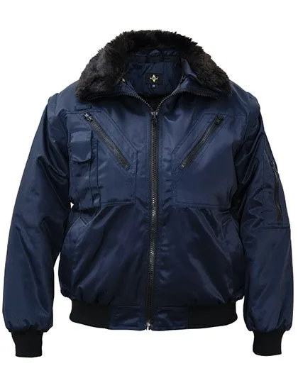 Korntex Robuste 4-in-1 Pilotenjacke Oslo, Navy XL, KX809
