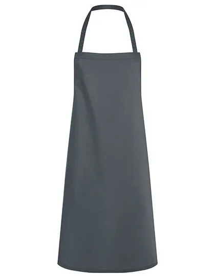 Karlowsky Latzschürze Faro aus Köpergewebe, Anthracite (ca. Pantone 7540C) 75 x 95 cm, KY006