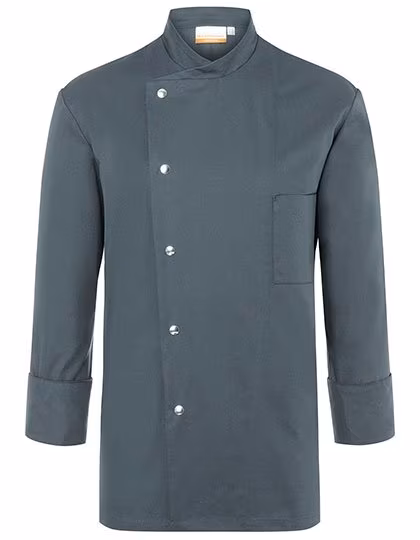 Karlowsky Chef's Jacket Lars with Chest Pocket and Snap Buttons
