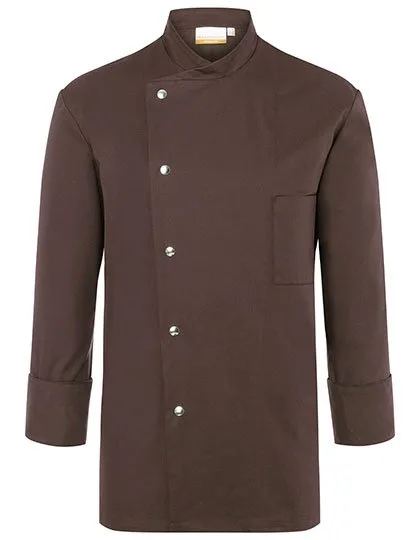 Karlowsky Kochjacke Lars Light Brown (ca. Pantone 438C) 44 (KY036), KY036