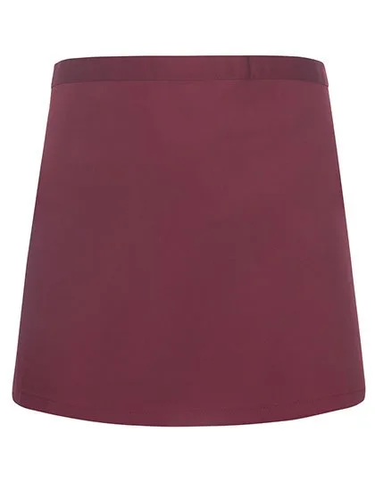 Karlowsky Basic Vorbinder aus Köpergewebe 215 g/m², Bordeaux (ca. Pantone 209C) 70 x 55 cm, KY047