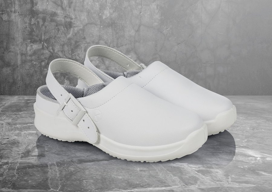 Karlowsky Berufsschuh Kapstadt mit rutschhemmender Sohle, White 36, KY079
