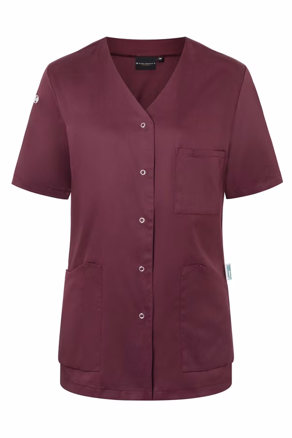 Karlowsky Casacca da Donna Essential con Scollo a V, White 34, KY131