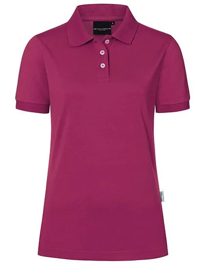 Karlowsky Poloshirt Modern-Flair mit Stretch für Damen, Fuchsia (ca. Pantone 689C) 3XL, KY142