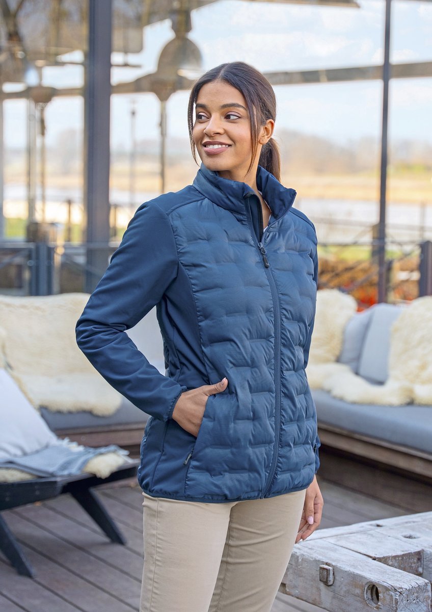 Damen Fleece-Hybrid Jacket