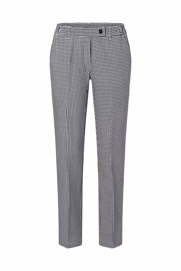 Damen Pepitahose Basic