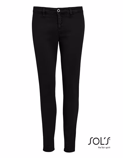 SOL´S Pantaloni 7/8 Jules Slim Fit da Donna, Black 34, L01425
