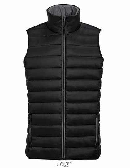 SOL´S Lightweight Bodywarmer Wave con tasche da Uomo, Navy L, L01436