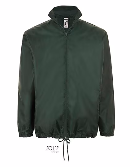 SOL´S Wasserabweisender Windbreaker mit Kapuze, Forest Green XL, L01618