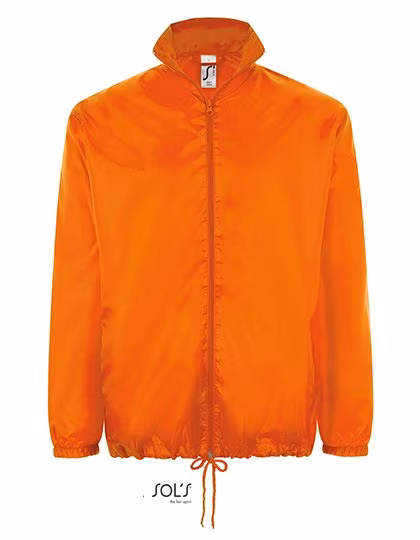 SOL´S Wasserabweisender Windbreaker mit Kapuze, Orange 3XL, L01618