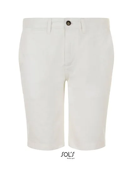 SOL´S Bermuda Shorts Jasper aus Baumwolle für Herren, White 44, L01659