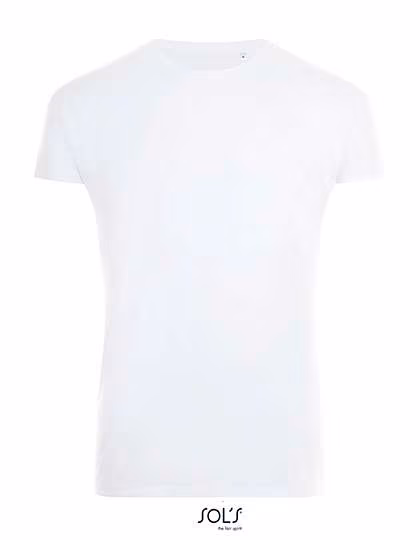 SOL´S T-Shirt Magma in Poliestere da Uomo, White S, L01704