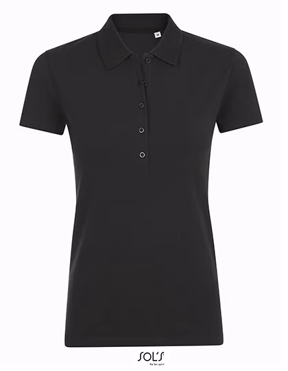 SOL´S Polo Phoenix con Elastan da Donna, White S, L01709