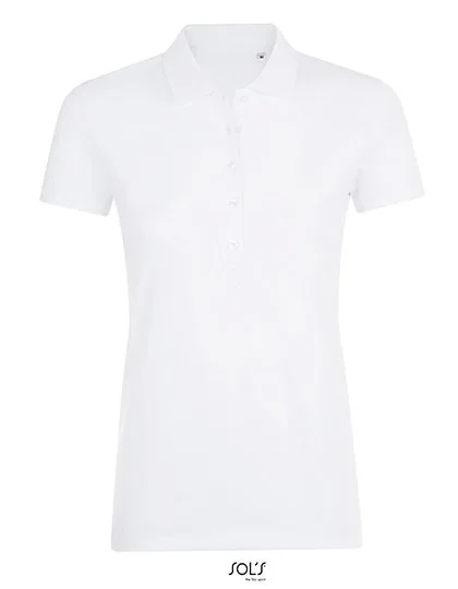 SOL´S Polo Phoenix mit Elasthan für Damen, White S, L01709