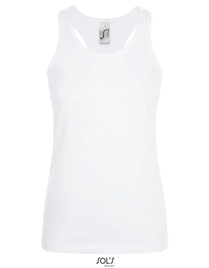 SOL'S Racerback Tank Top made of Cotton, White XS, L01826