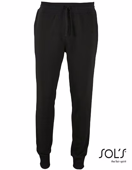SOL´S Pantalon de jogging coupe slim Jake avec cordon, Black XS, L02084