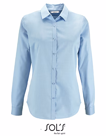 SOL´S Chemise à chevrons Brody en Coton, Sky Blue XS, L02103