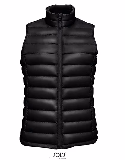 SOL´S Bodywarmer Jacke Wilson, Wattiert für Damen, Black S, L02890