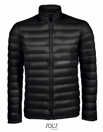 SOL´S Wilson Jacke mit Daunenfüllung für Herren, Black S, L02898