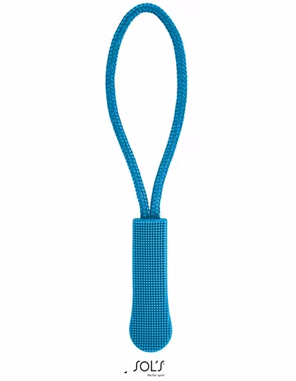 SOL´S Bingo Zip Puller 10er-Set Farbenmix, Aqua One Size, L02914