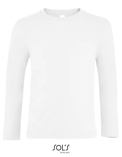 SOL'S Long-Sleeve T-Shirt with Elastane Collar for Kids