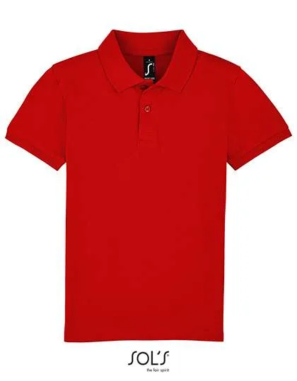 SOL´S Poloshirt aus 100% Baumwolle für Kinder, Red 12 Jahre (142/152), L02948