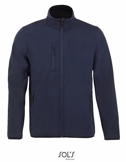 SOL´S Giacca Softshell Radian con pile da Uomo, Abyss Blue S, L03090