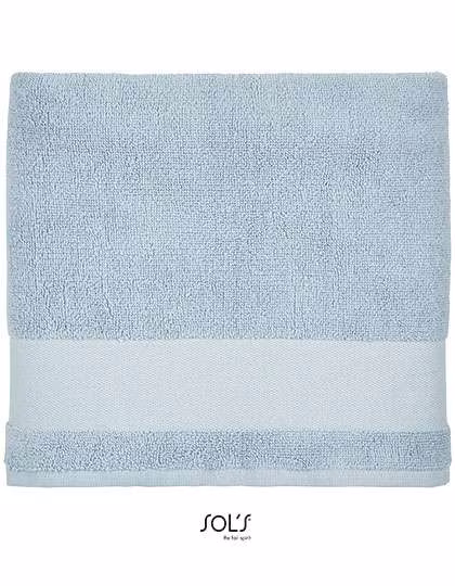 SOL´S Serviette moelleuse Peninsula 50 Coton, Creamy Blue 50 x 100 cm, L03095