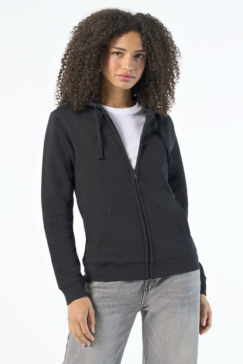 SOL´S Zip Hoodie Spike mit Kapuze für Damen, Black XS, L03106