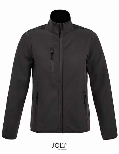 SOL'S Softshell Jacket Radian with Fleece for Women, Charcoal Grey (Solid) L, L03107